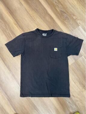 Carhartt Basic Loose Fit Pocket Tee - Men's Small Black classic utility workwear